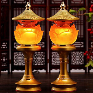 3-Color Changing Lotus Lantern