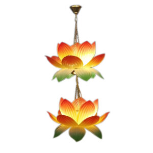Elegant Festival Lotus Chandelier