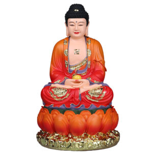 Founder of Buddhism Shakyamuni statuette Tathagata figure Buddha statue ornament decorations for temples Resin Figurine