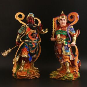 Guan Yu Statue Resin Hand Painted
