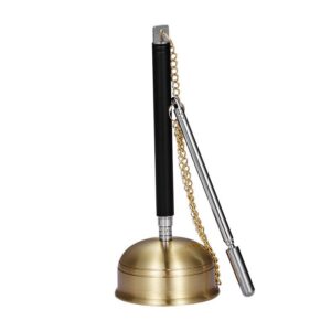 Buddhist Dharma ceremony chime bell, religious rites inverted bell temple rituals Chanting sutras assisting chant scriptures Taoism tool, Buddha item Buddhism musical instruments