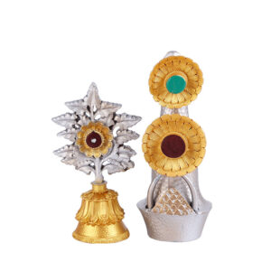 Tibetan Buddhist offer sacrifices alms giving Tantric Tor-ma balingta butter flower Donation Temple Buddha Hall Eight Offering Flower Ornaments Resin Handmade Painting butter sculpture