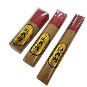 Natural handmade smokeless sandalwood incense Household Buddhist Hall Joss stick, pray to Buddha worship, bamboo sticks, environmentally friendly Deodorizing and purifying the air