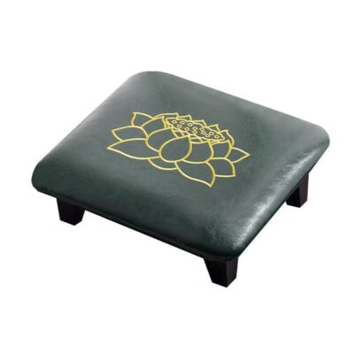 Buddhist lotus wood Kneeling stool cushion