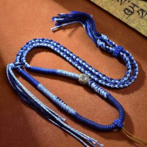 Tibetan style Thangka necklace rope hand tied Neck Lanyard