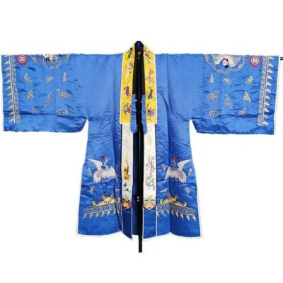 Blue Five Thunder robe