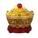 Brass Treasure Basin Ornament