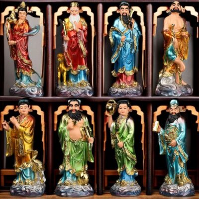Eight Immortals Statues