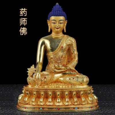 Brass Medicine Buddha