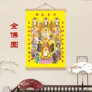 full assembly of Buddhist deities