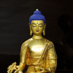 Copper Medicine Buddha Statue