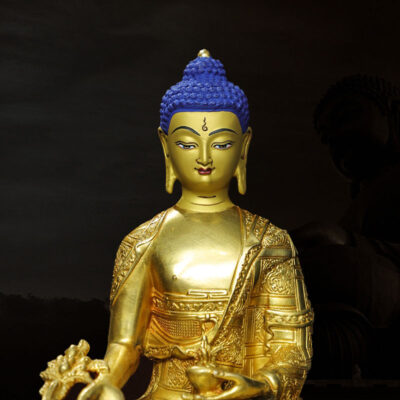 Copper Medicine Buddha Statue