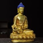 Copper Medicine Buddha Statue