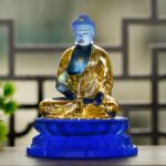 Colored glaze Medicine Buddha
