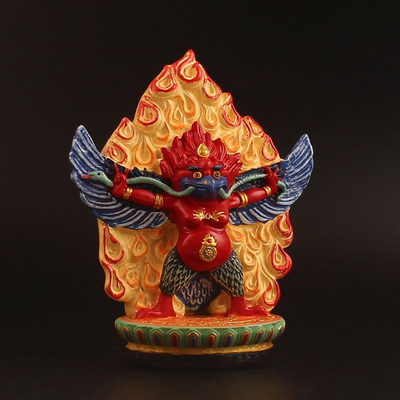 Garuda Figurine Great Golden Winged Bird Statue Garuda Figurine