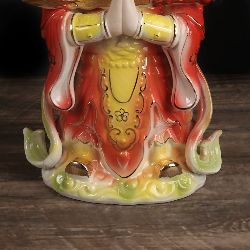 Skanda Bodhisattva Buddhist Guardian Deity Statue Skanda Bodhisattva