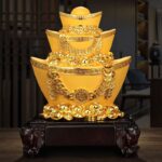 Wealth-rising Gold Ingot Ornament