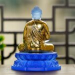 Colored glaze Medicine Buddha