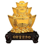 Wealth-rising Gold Ingot Ornament