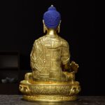 Copper Medicine Buddha Statue