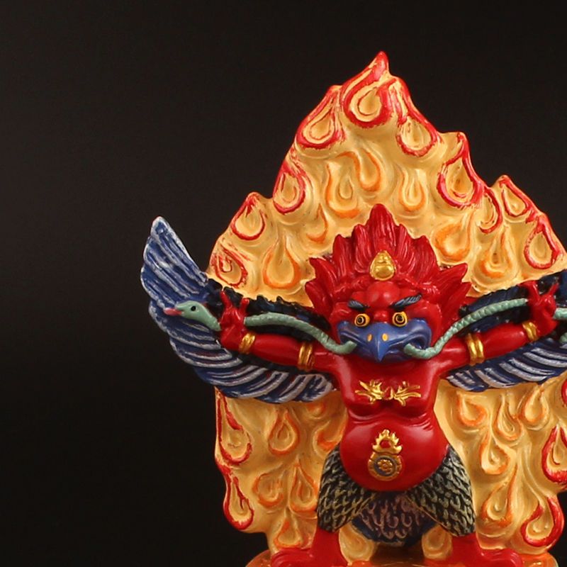 Garuda Figurine Great Golden Winged Bird Statue Garuda Figurine