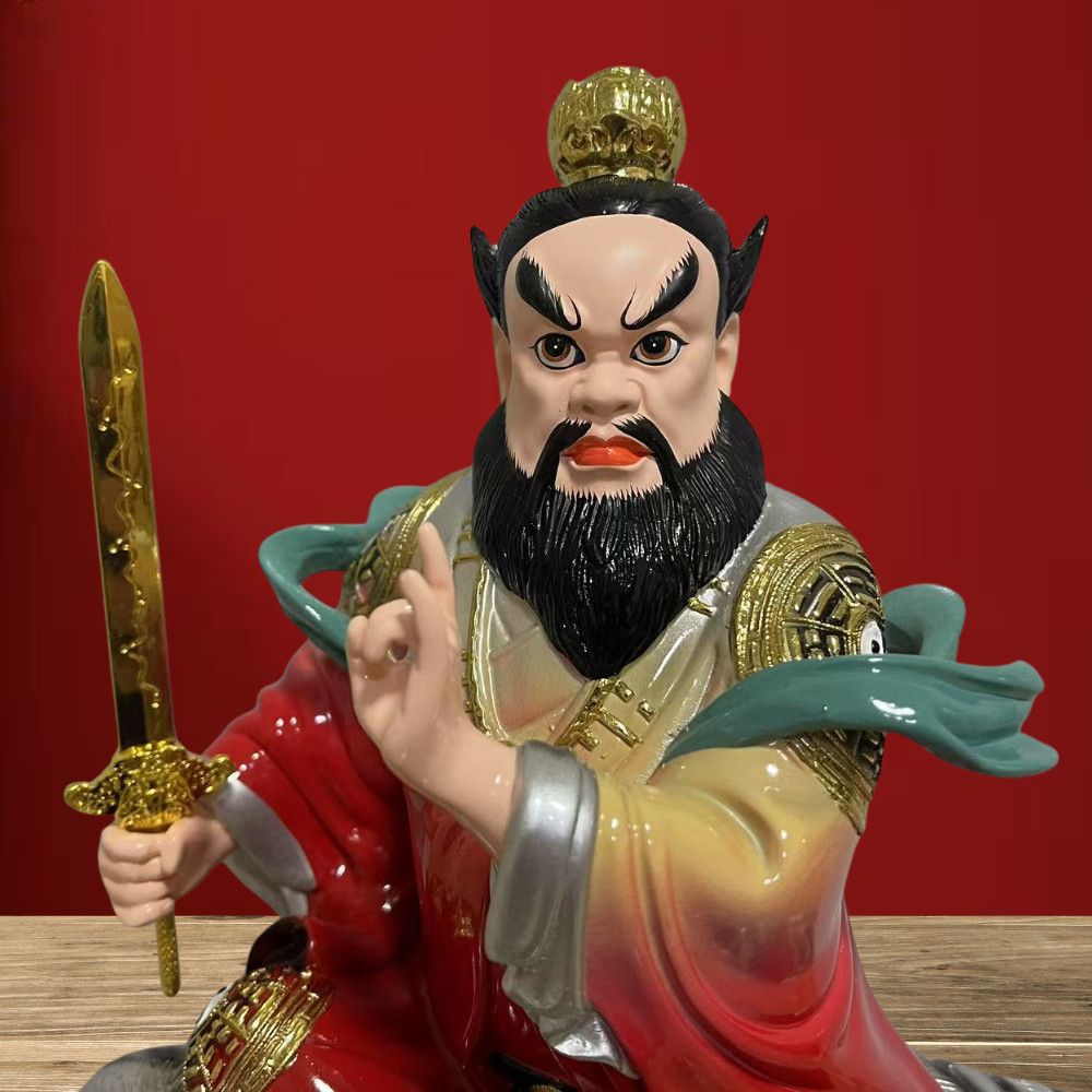 Zhang Daoling Riding a Tiger Statue Zhang Daoling Riding a Tiger