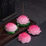 Lotus Design, Incense Holder with Lotus Shape