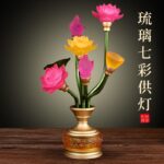 Buddha LED Lotus Lamp