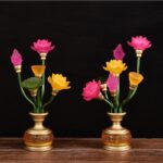 Buddha LED Lotus Lamp