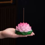 Lotus Design, Incense Holder with Lotus Shape