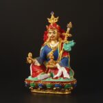 Hand-Painted Tibetan Buddhist Guru Rinpoche Figurine