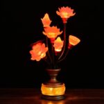 Buddha LED Lotus Lamp