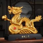 Ruyi Dragon Statue