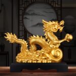 Ruyi Dragon Statue