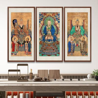Taoist Sanqing Painting