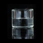Crystal Glass Lotus Candle Holder