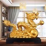 Ruyi Dragon Statue