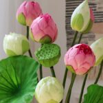 Artificial lotus flowers