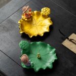 Lucky Lotus Leaf Incense Holder