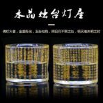 Crystal Glass Lotus Candle Holder