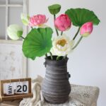 Artificial lotus flowers