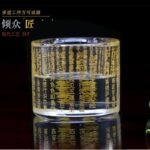 Crystal Glass Lotus Candle Holder