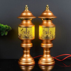 Electric Prayer Lamp with LED Taoist Light