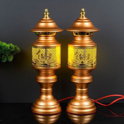 Electric Prayer Lamp with LED Taoist Light