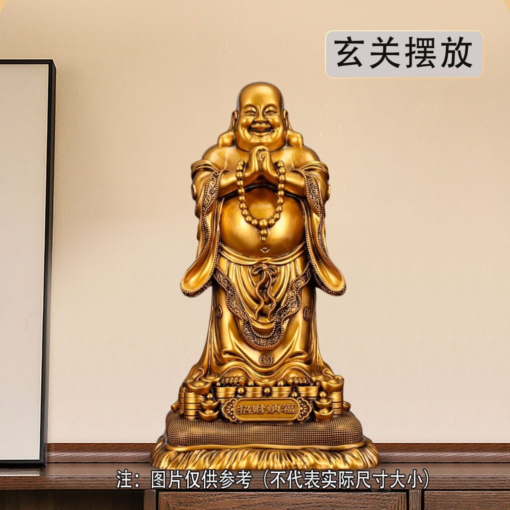 Resin Maitreya Buddha Housewarming Gift Statue Maitreya Buddha Housewarming Gift Statue