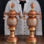 Copper LED Buddhist Altar Lamp