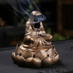Formless Ceramic Incense Burner, Home Decor for Meditation