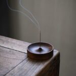 Minimalist Wood Incense Holder Chinese-Style Solid Wood Incense Stand