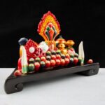 Tibetan Buddhist Offering Set, Vajrayana Ritual Items