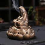Formless Ceramic Incense Burner, Home Decor for Meditation